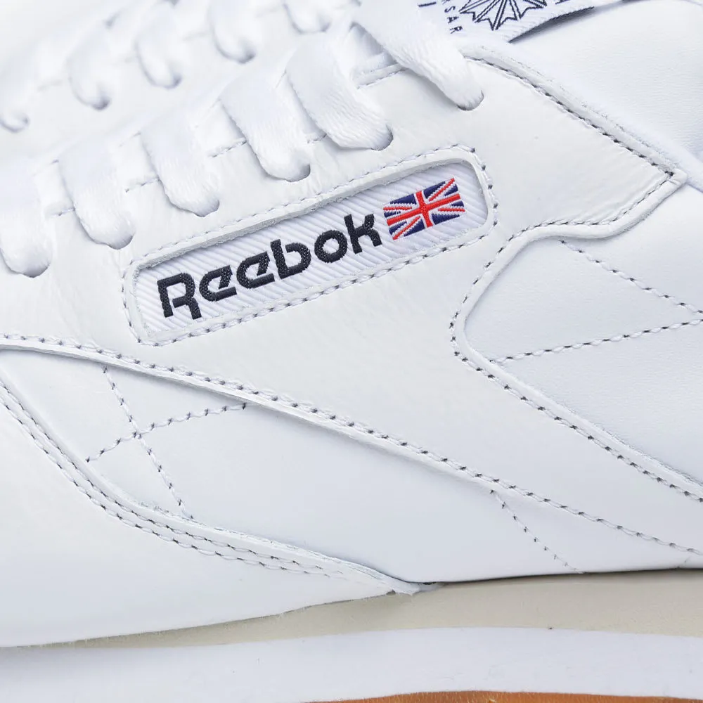 Reebok Classic LeatherWhite, Navy & Gum