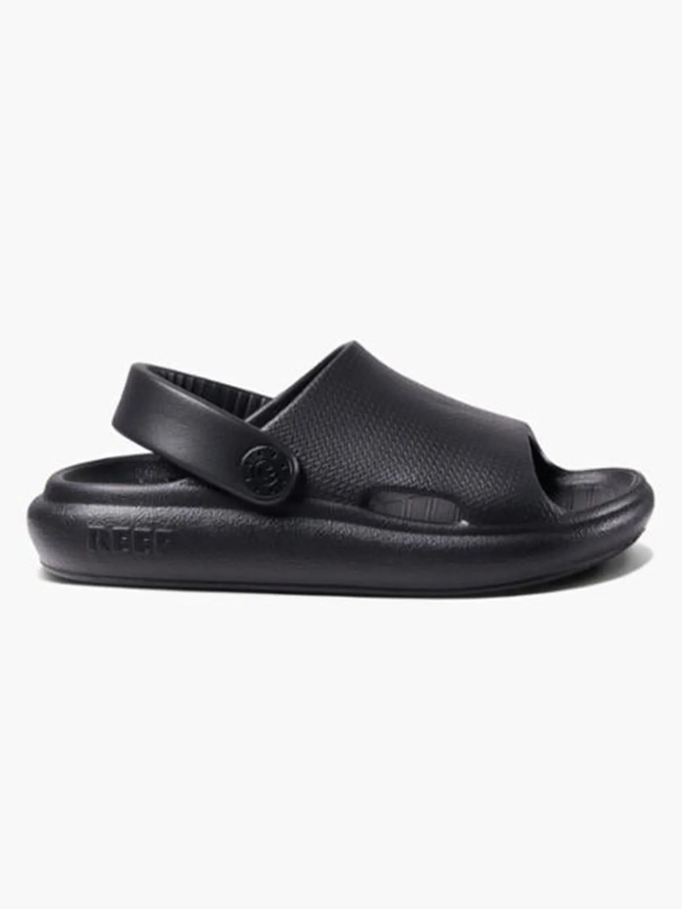 Rio Slide Black Sandals (Little Kids)