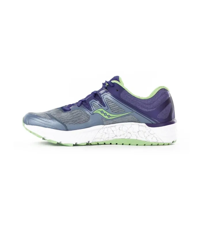 saucony guide iso womens fog purple mint