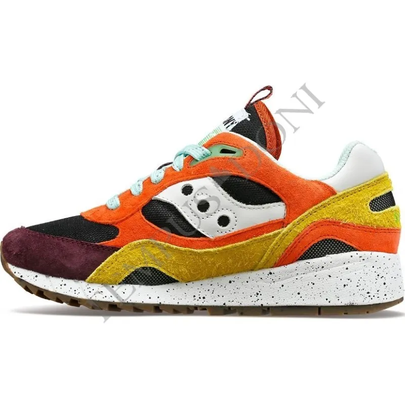 Scarpa SAUCONY - SHADOW 6000 TRAILEEN CORAL/MUSTARD - UOMO - SAUCONY - Tempus Doni