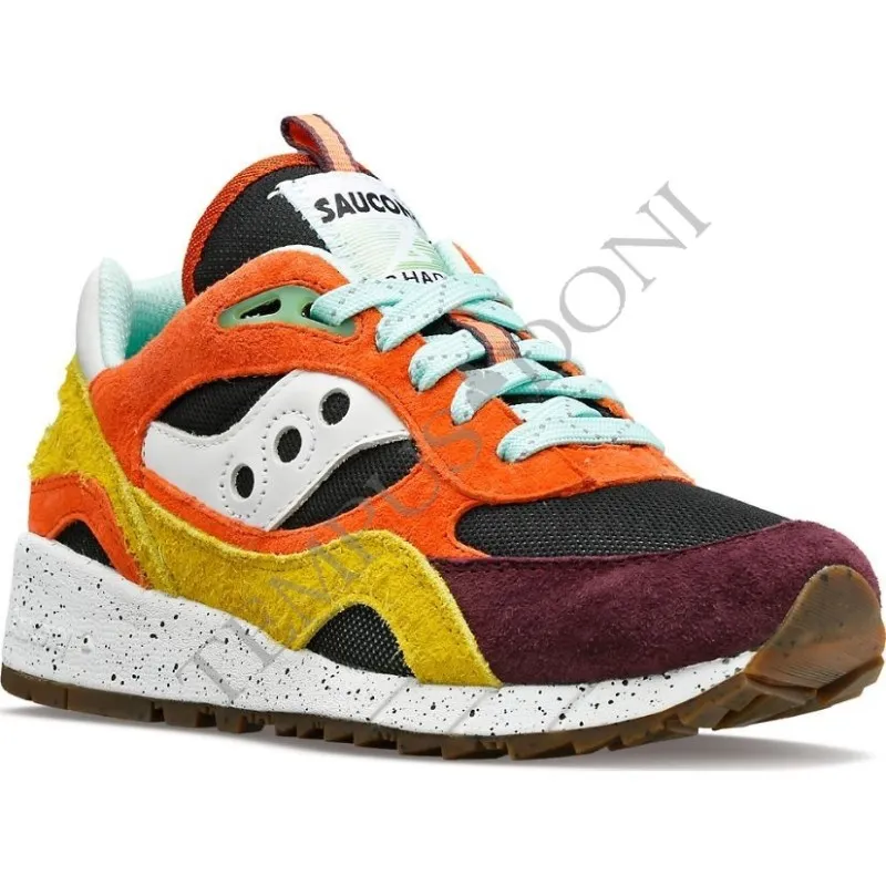 Scarpa SAUCONY - SHADOW 6000 TRAILEEN CORAL/MUSTARD - UOMO - SAUCONY - Tempus Doni