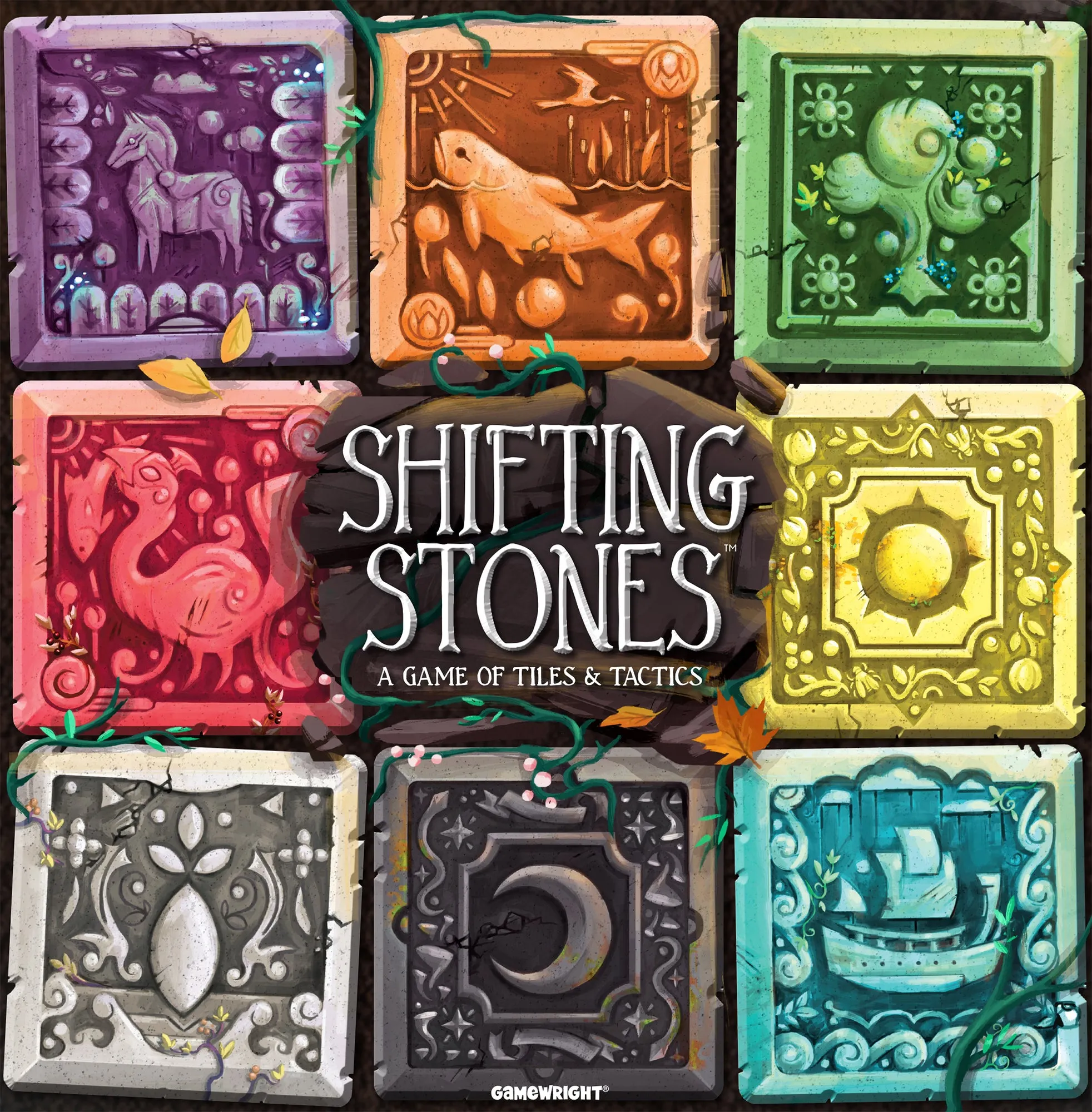 Shifting Stones: A Game of Tiles & Tactics (Ages 8+)