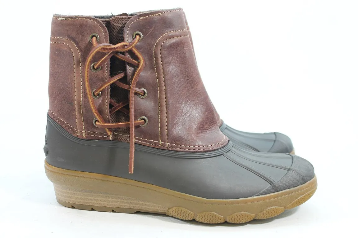 Sperry Top-Sider Spray Women's Brown Boots 9M(ZAP19286)