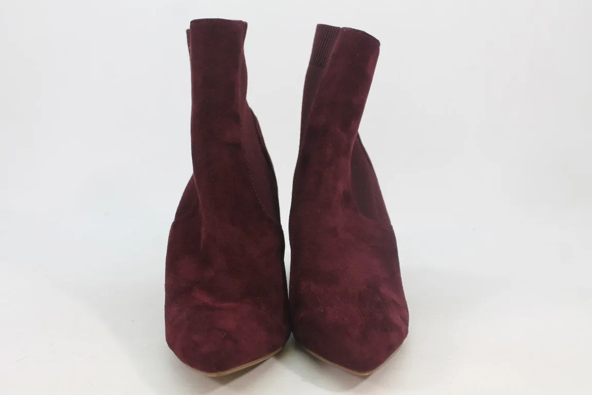 Steve Madden Rosalie Women's Wine Boots 6M(ZAP12096)