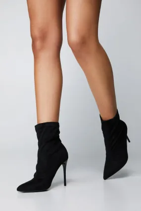 Stretch Stiletto Sock Boots