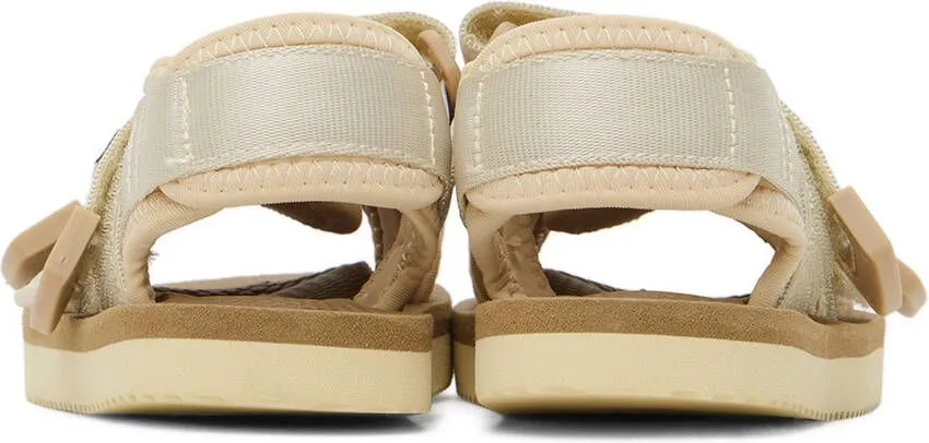 Suicoke Kids Beige Kisee Sandals