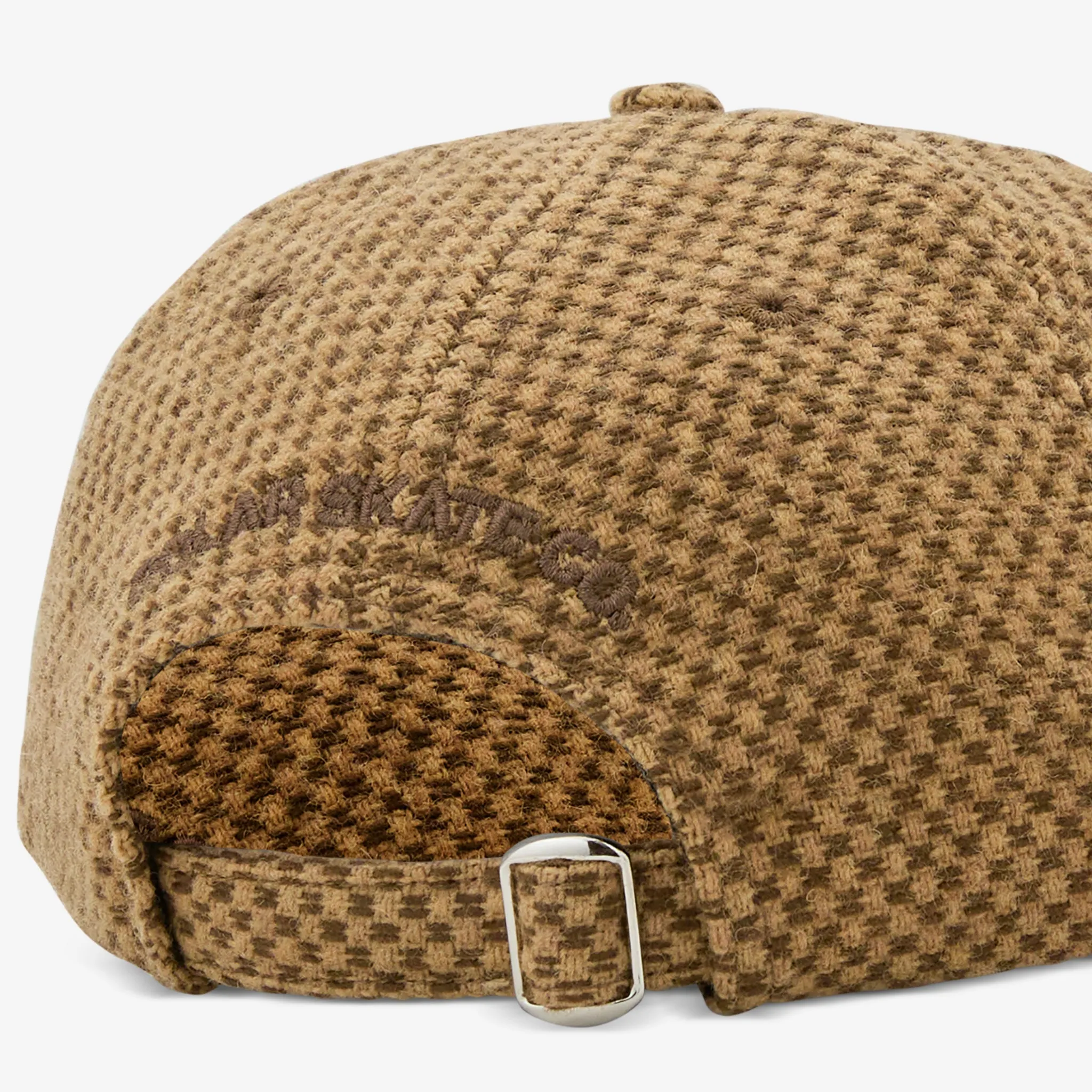 Tom Cap Wool Brown Check