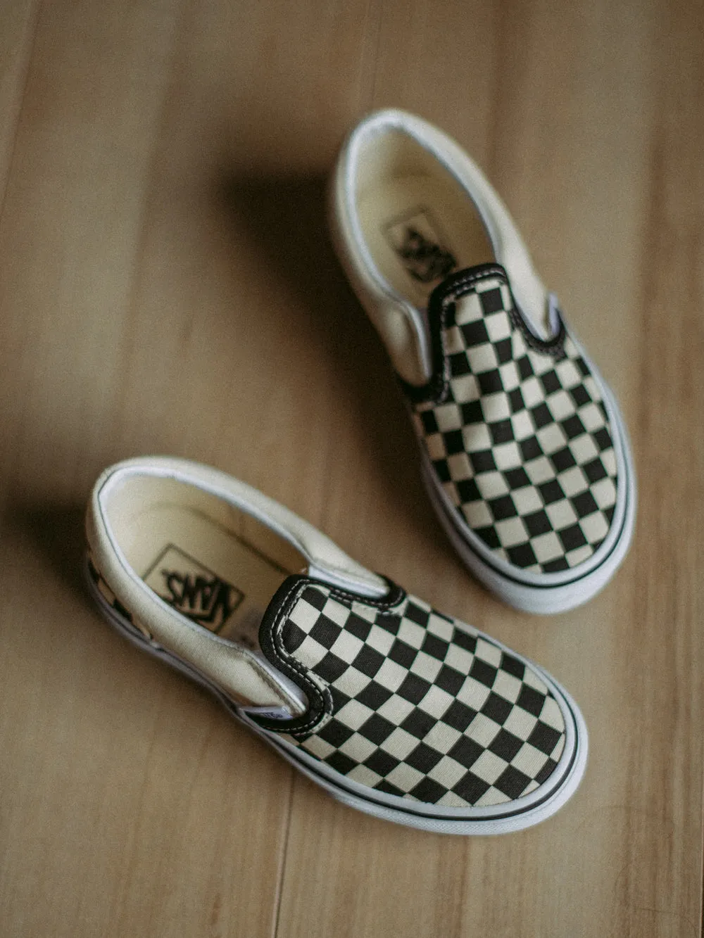 VANS VANS KIDS CLASSIC SLIP-ON CHECKER SNEAKER