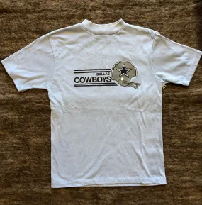 Vintage Baby Blue Cowboys Tee