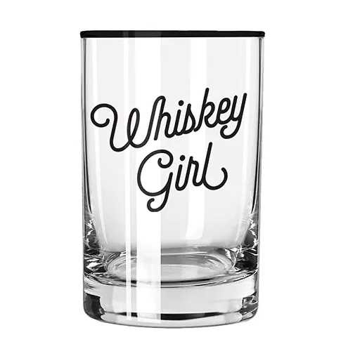 WHISKEY GIRL ROCKS GLASS