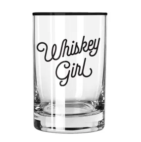 WHISKEY GIRL ROCKS GLASS